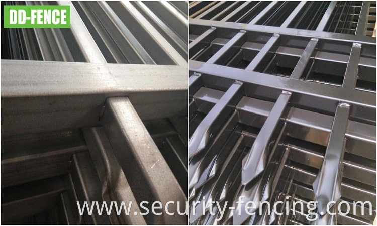 Tubular Steel Welded Pressed Spear Top Security Fence for Yard Garden House Factory School Playground Boundary